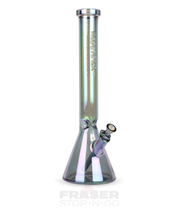 Red Eye Tek 18mm Tall 7mm Thick Green Metallic Terminator FInish Beaker Tube